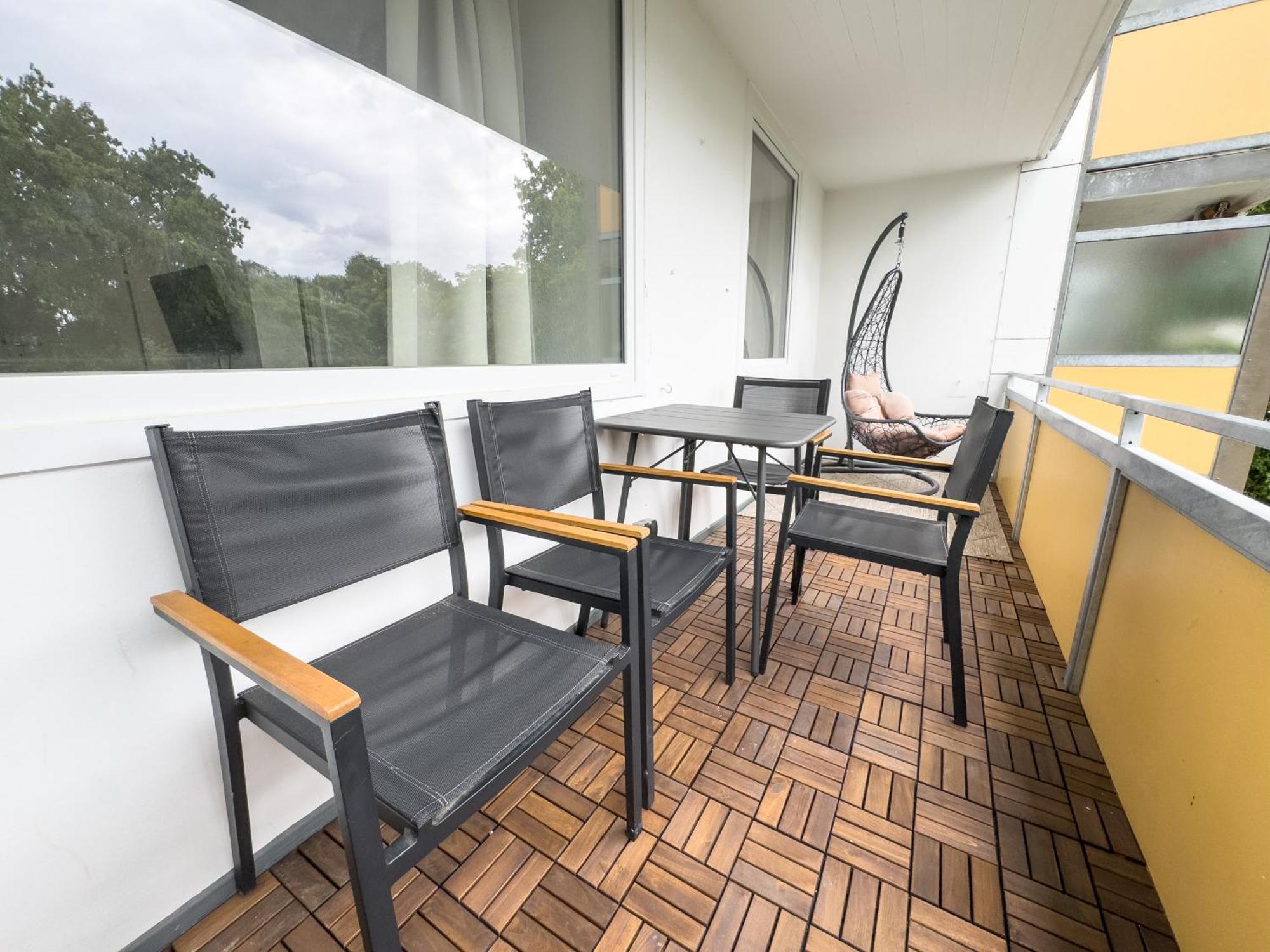 Messe-apartment Fuer 5 Gaeste Mit Balkon Und Lift *