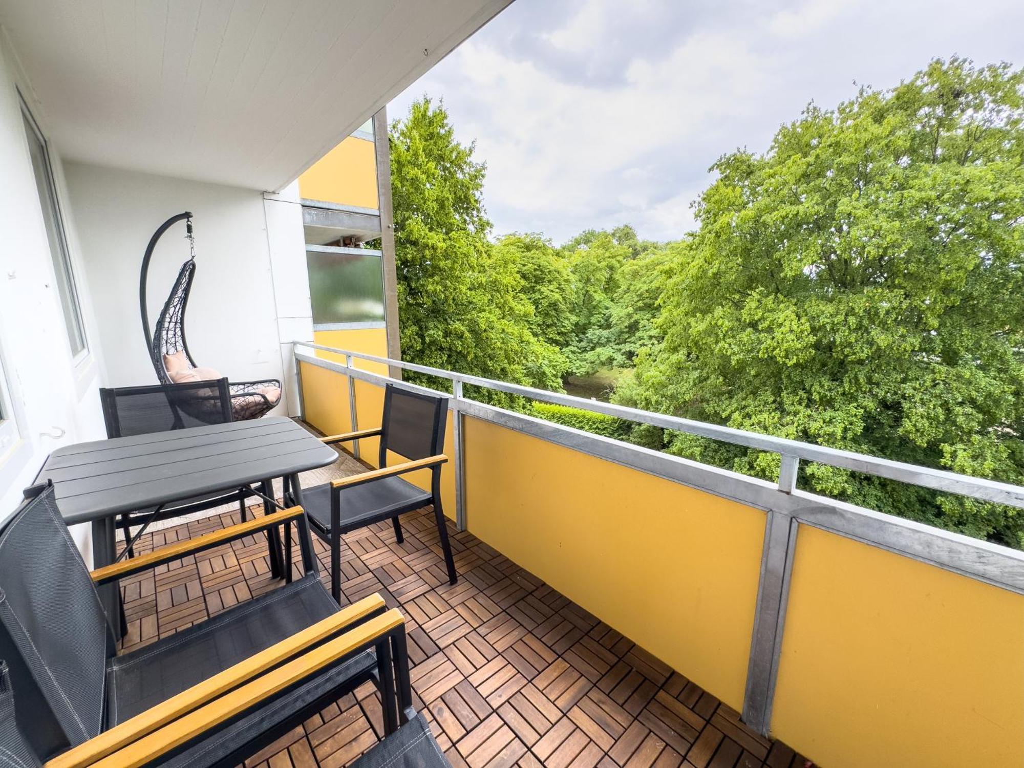 Messe-apartment Fuer 5 Gaeste Mit Balkon Und Lift * Hannover
